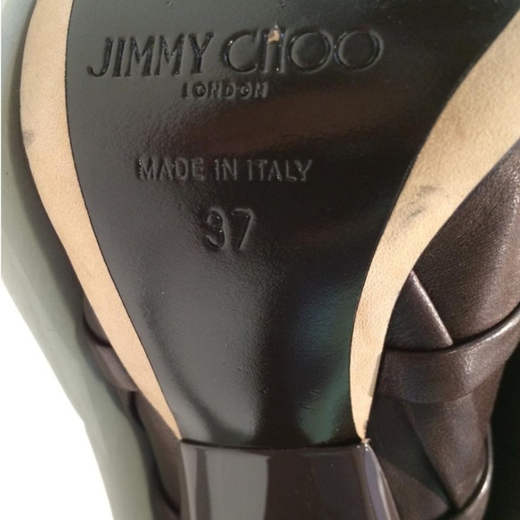 New Jimmy Choo Runway Lace Up Leather Ankle Boot - Picture 8 of 8